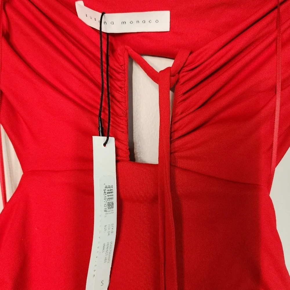 Susana Monaco Square String Jumpsuit
